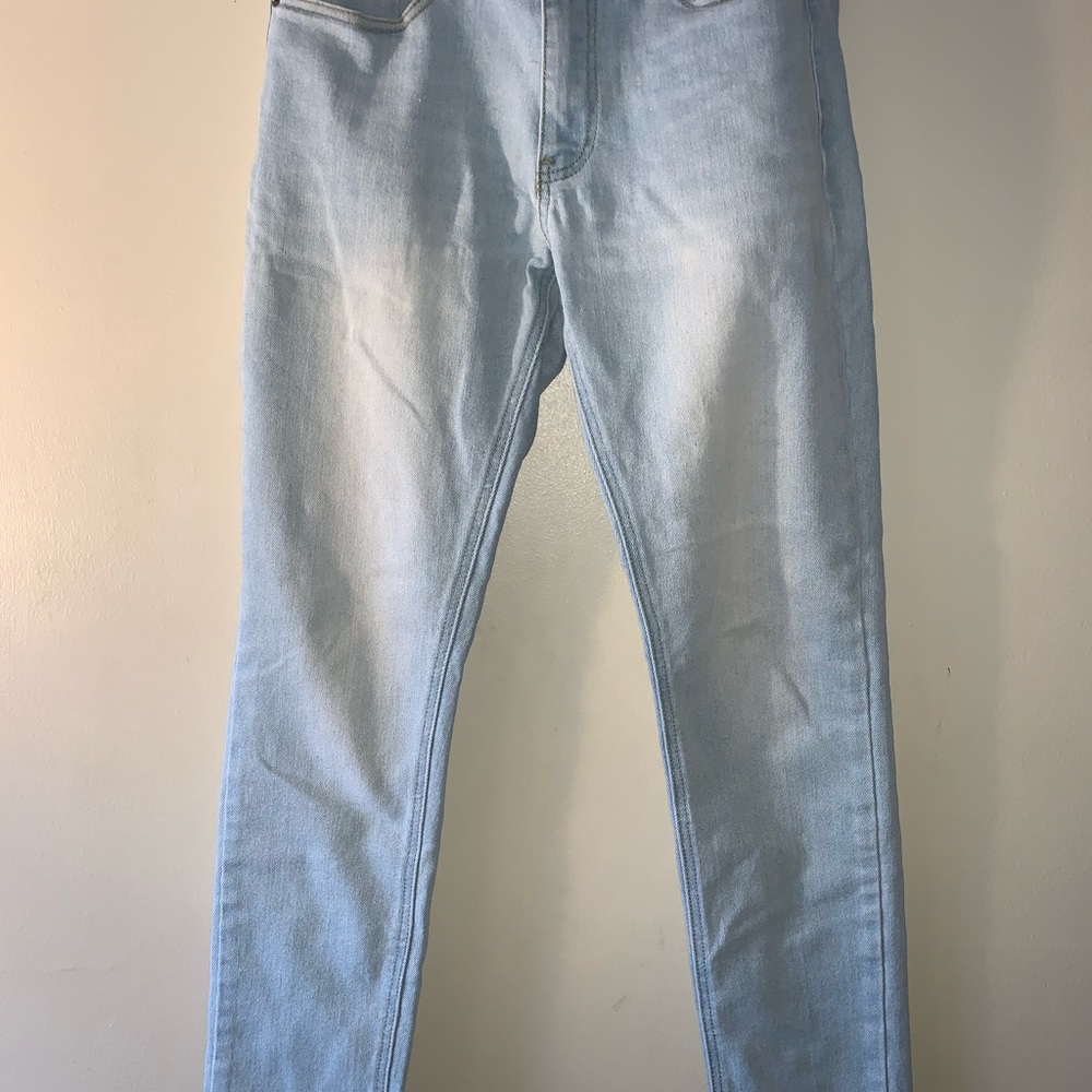 Forever 21 Men's Light Blue Skinny Jeans